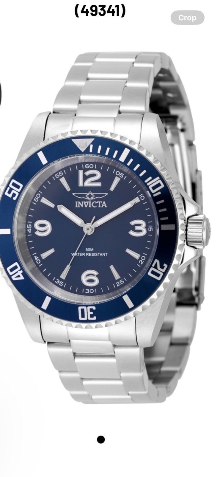 Invicta Specialty Rowan Diver Watch – 40mm Stainless Steel 49341 Blue /blue