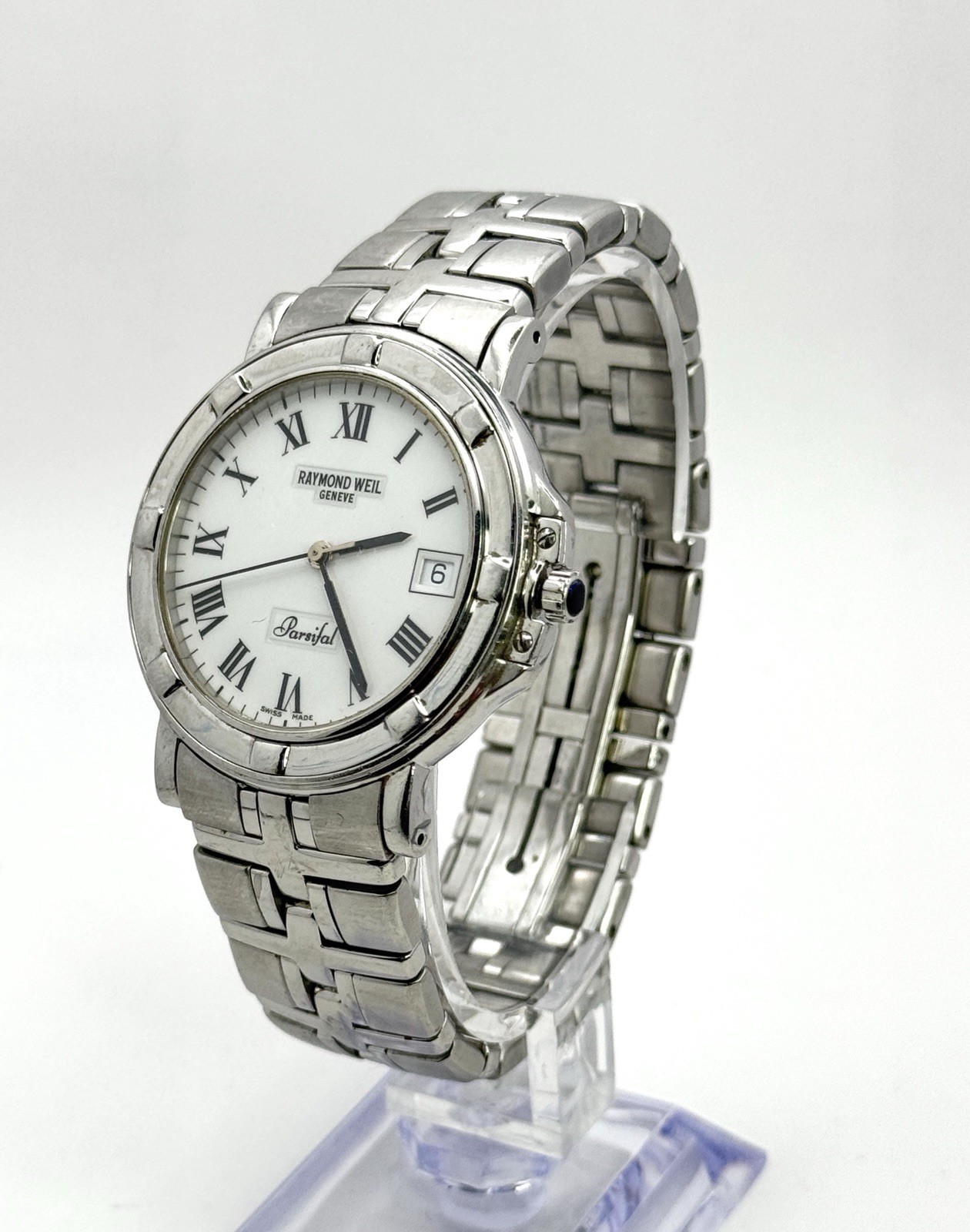 Raymond Weil Parsifal Men’s Watch 9551Sapphire Crystal Stainless Steel Swiss