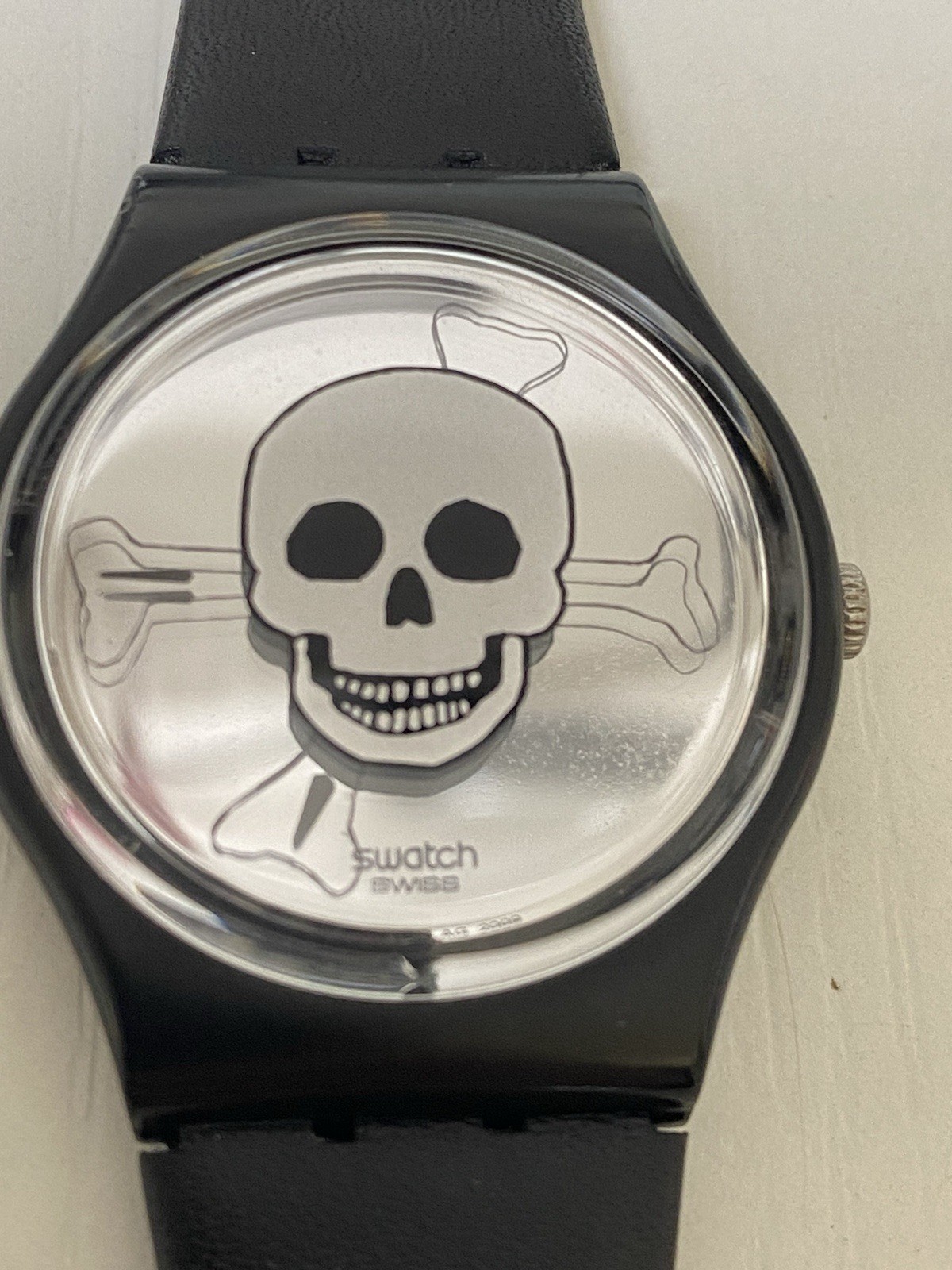 Swatch Watch “You Stop You Die” Limited Edition Number #17 Used
