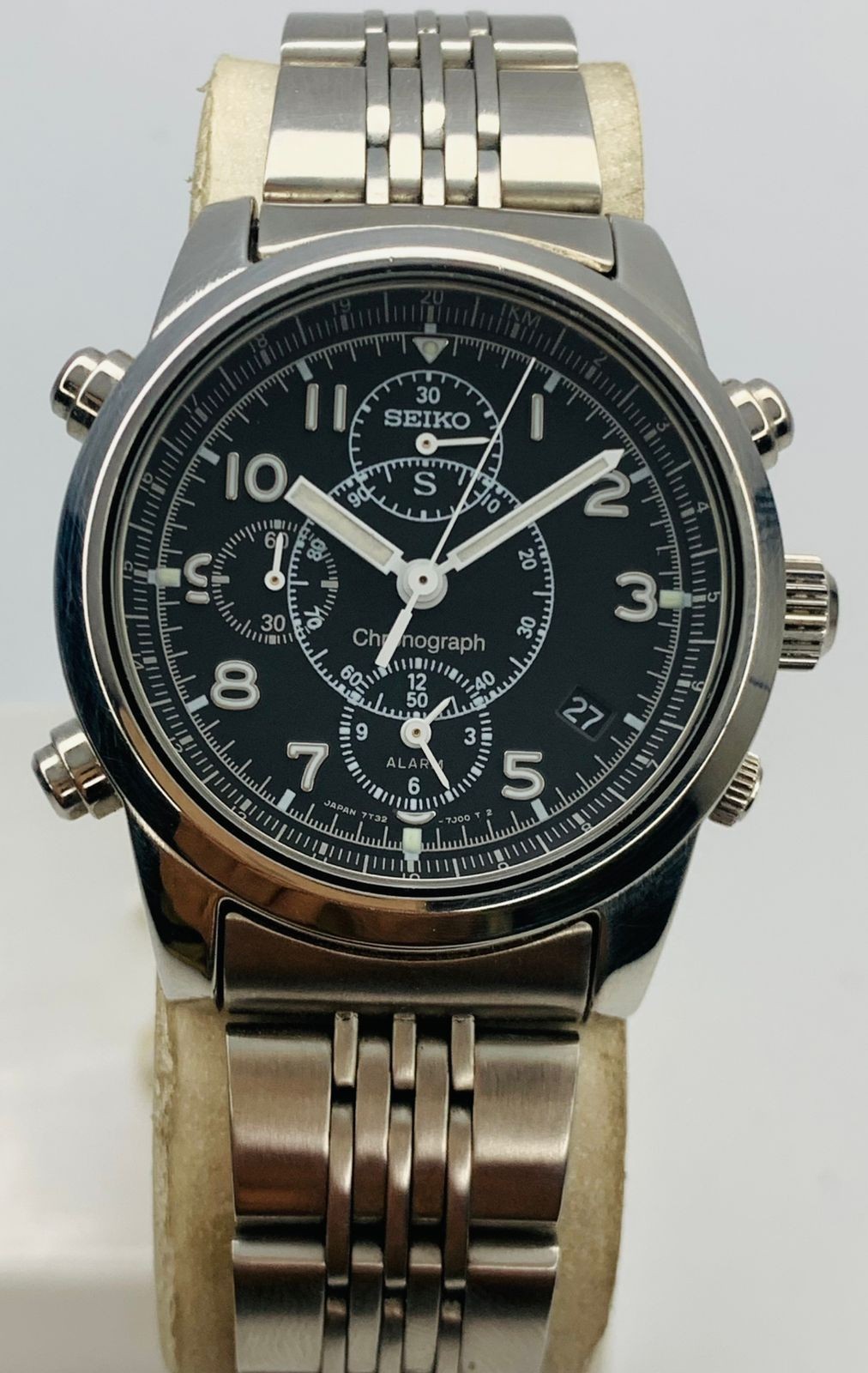 Vintage Seiko Chronograph SUS 7T32-7E90 Men’s Quartz Watch