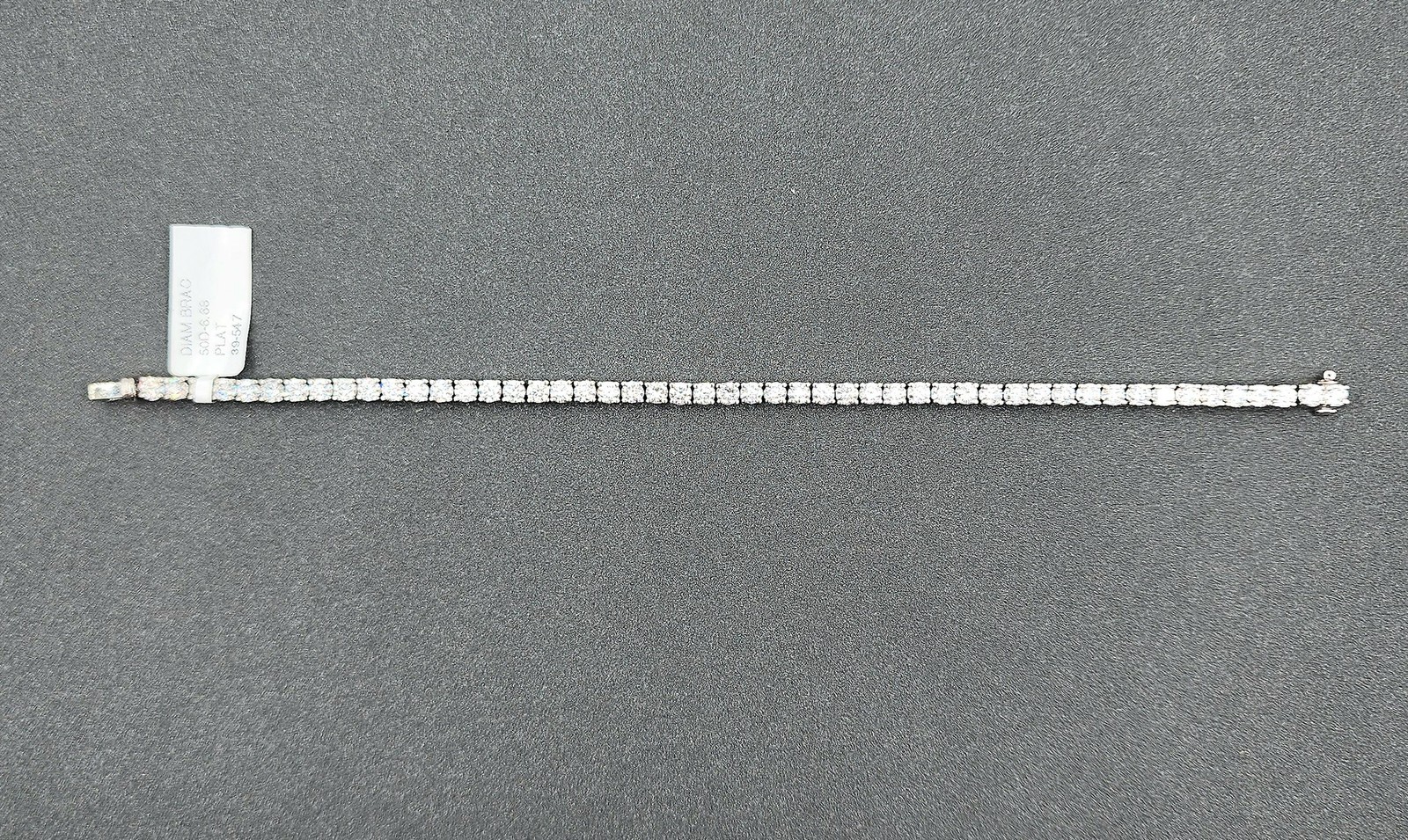 6.68 ct Diamond Tennis Bracelet