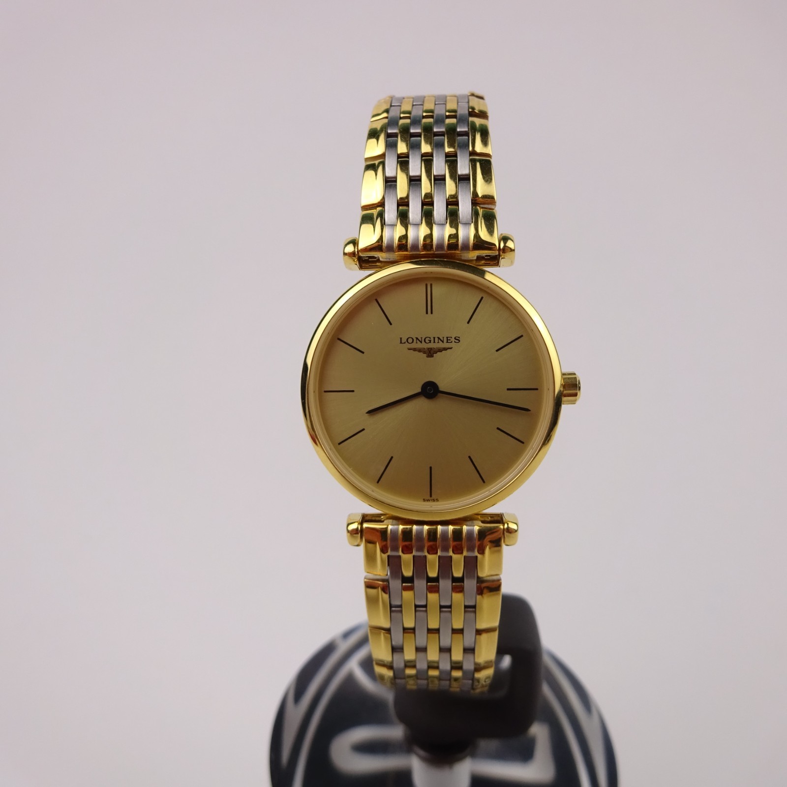 Longines La Grande Classique L4.209.2 Watch Gold Dial Women’s Box & Papers