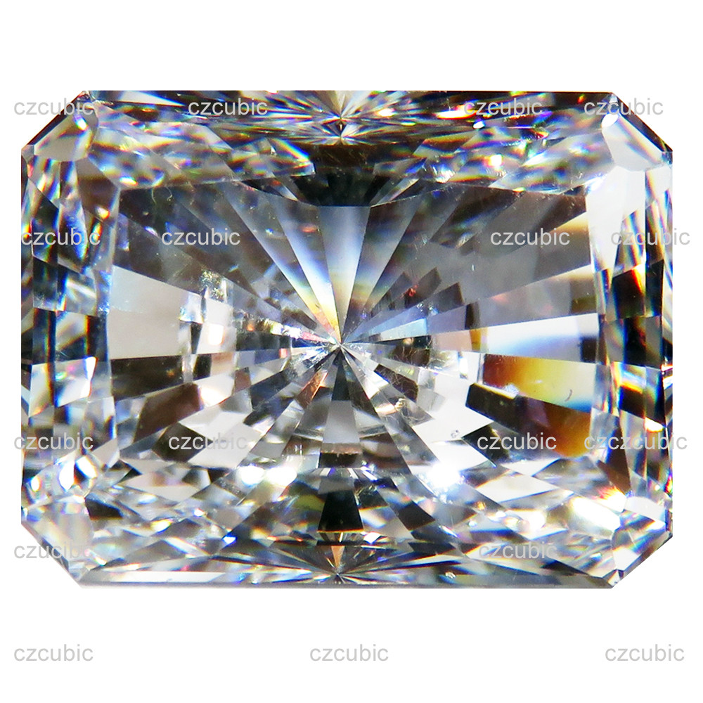 CUBIC ZIRCONIA EME/RADIANT CUT SUPER QUALITY 7 A ( NOT AAAAA ) CZ U.S.A SHIPPER