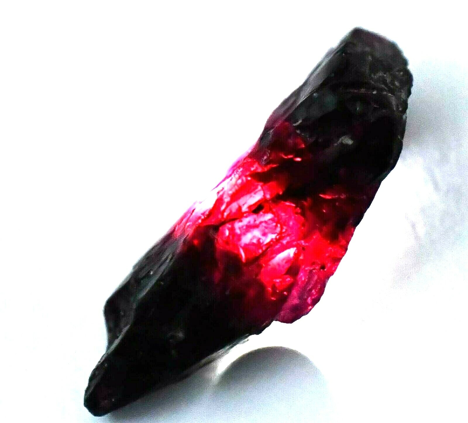 Untreated Natural Red Painite Rough 40.55 CT Burma Rare Facet Rough Certified
