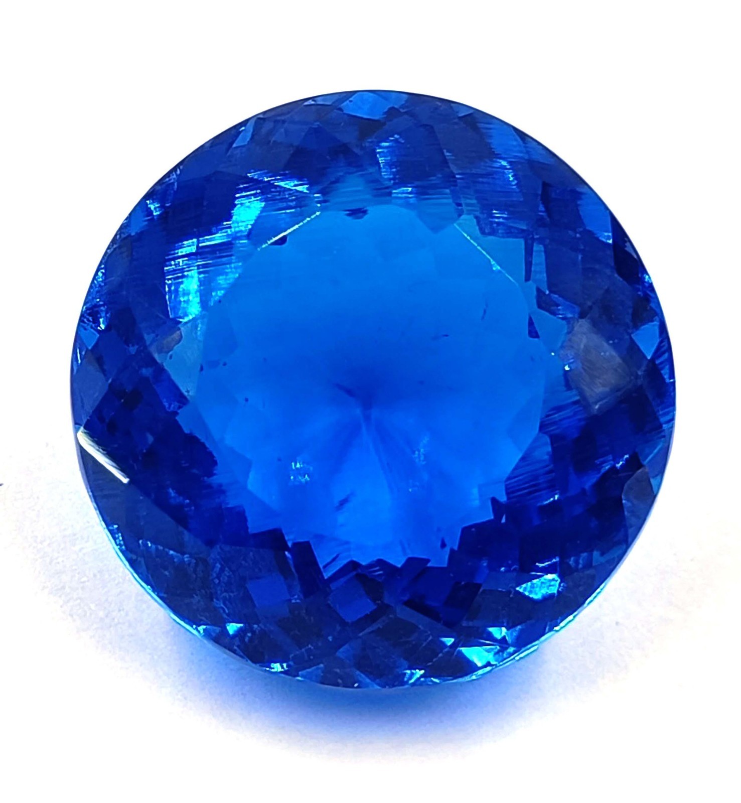 367.30 Carat Natural Royal Blue Sapphire Round Shape IGL Certified Gemstone 5DNZ