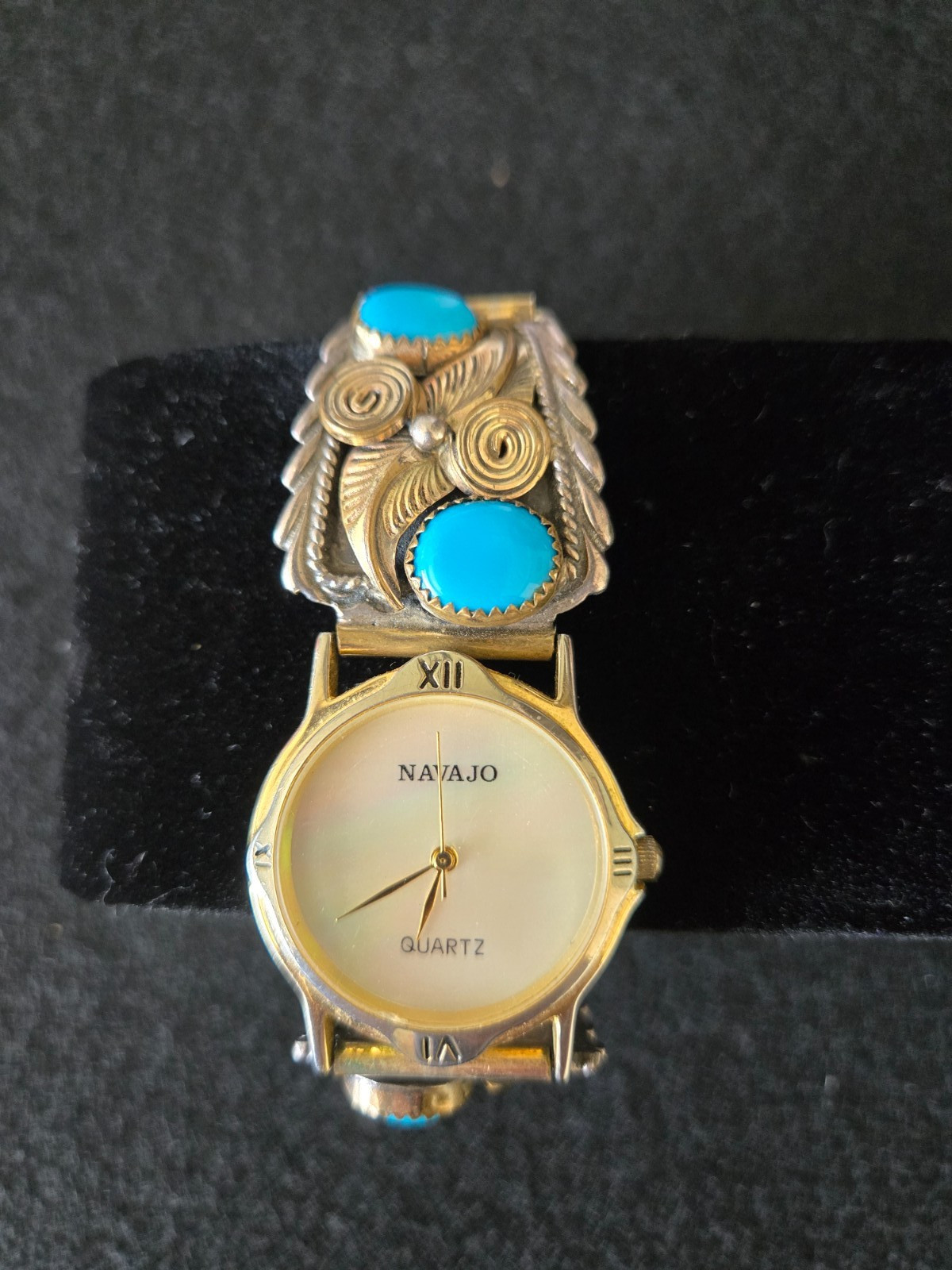 Navajo Quartz Sleeping Beauty Turquoise Women’s Watch