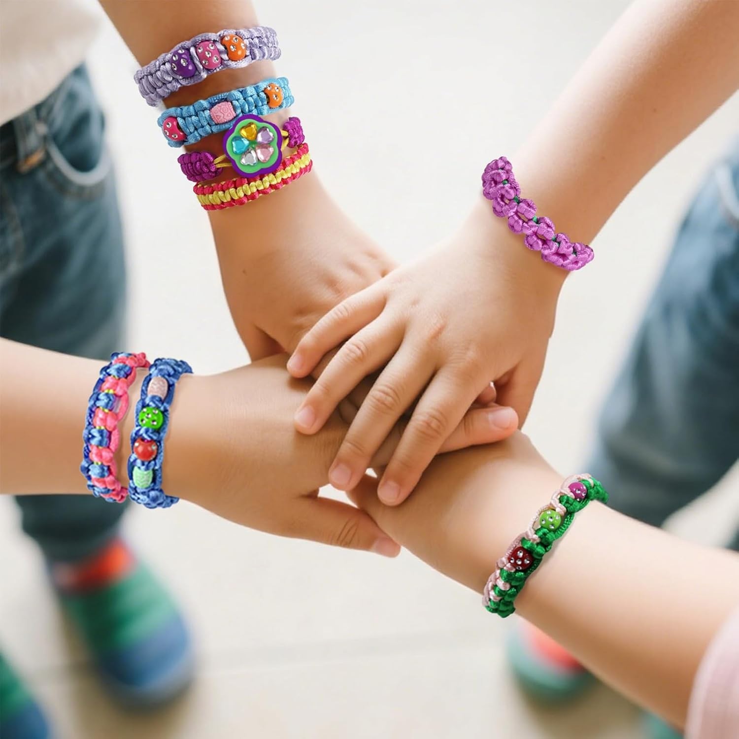 Sparkly Bracelet Kit for Kids – Build Creativity with Safe, Non-Toxic Components