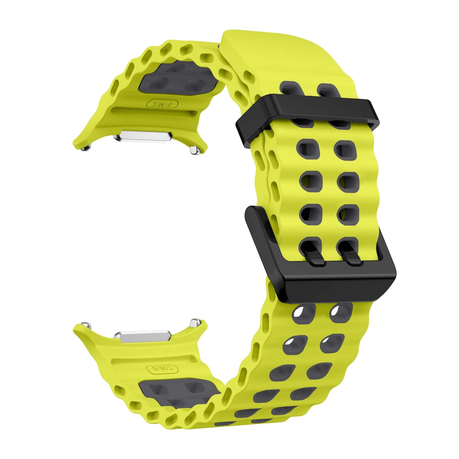 Soft Silicone Waterproof Sport Band For Samsung Galaxy Watch 7 Ultra Band 47mm