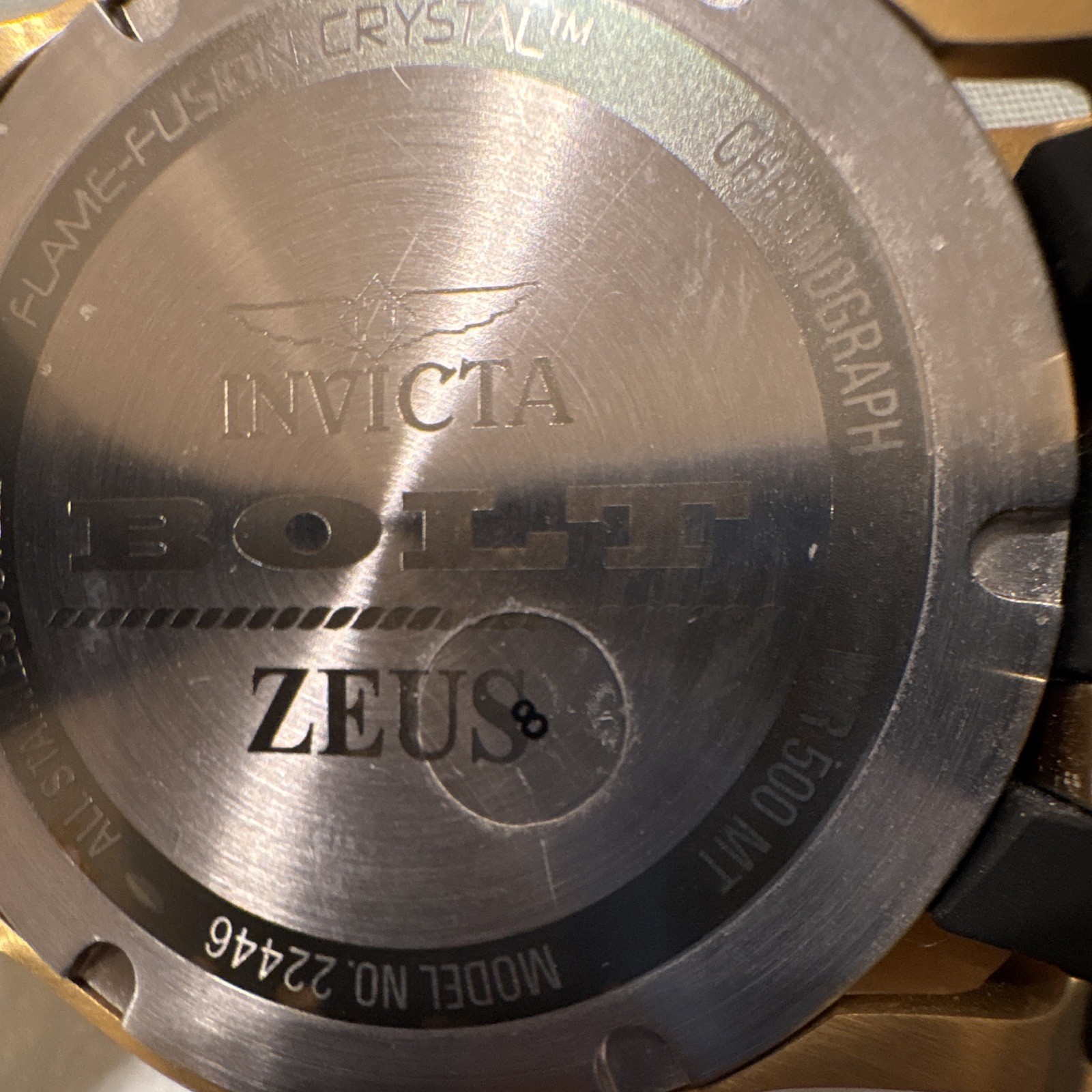 Invicta Bolt Zeus Men’s Quartz Chronograph Watch model 22446