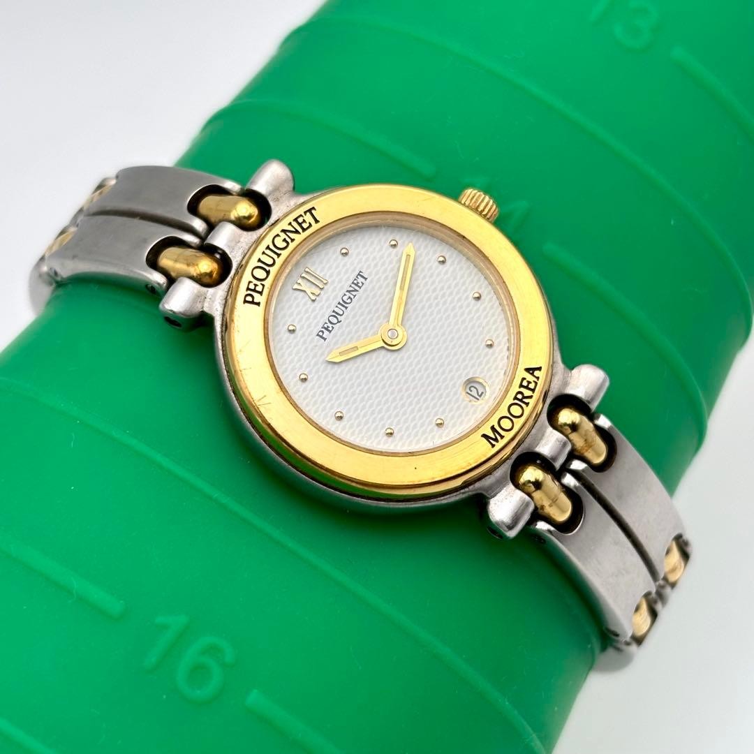 PEQUIGNET MOOREA Ladies Quartz Two-Tone Stainless Steel Watch