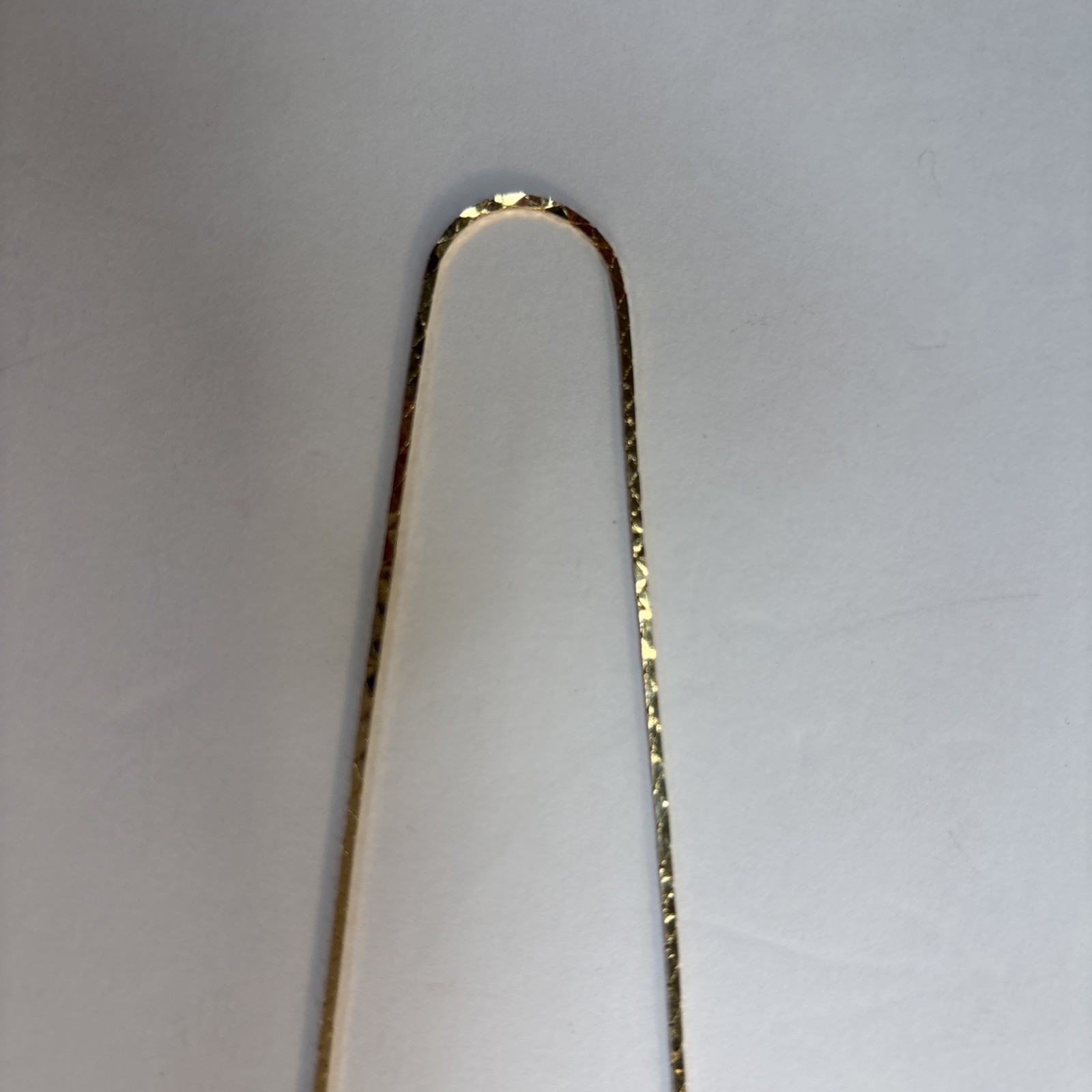 Vintage Gold Tone Filigree Butterfly Adjustable Slider Necklace 29”