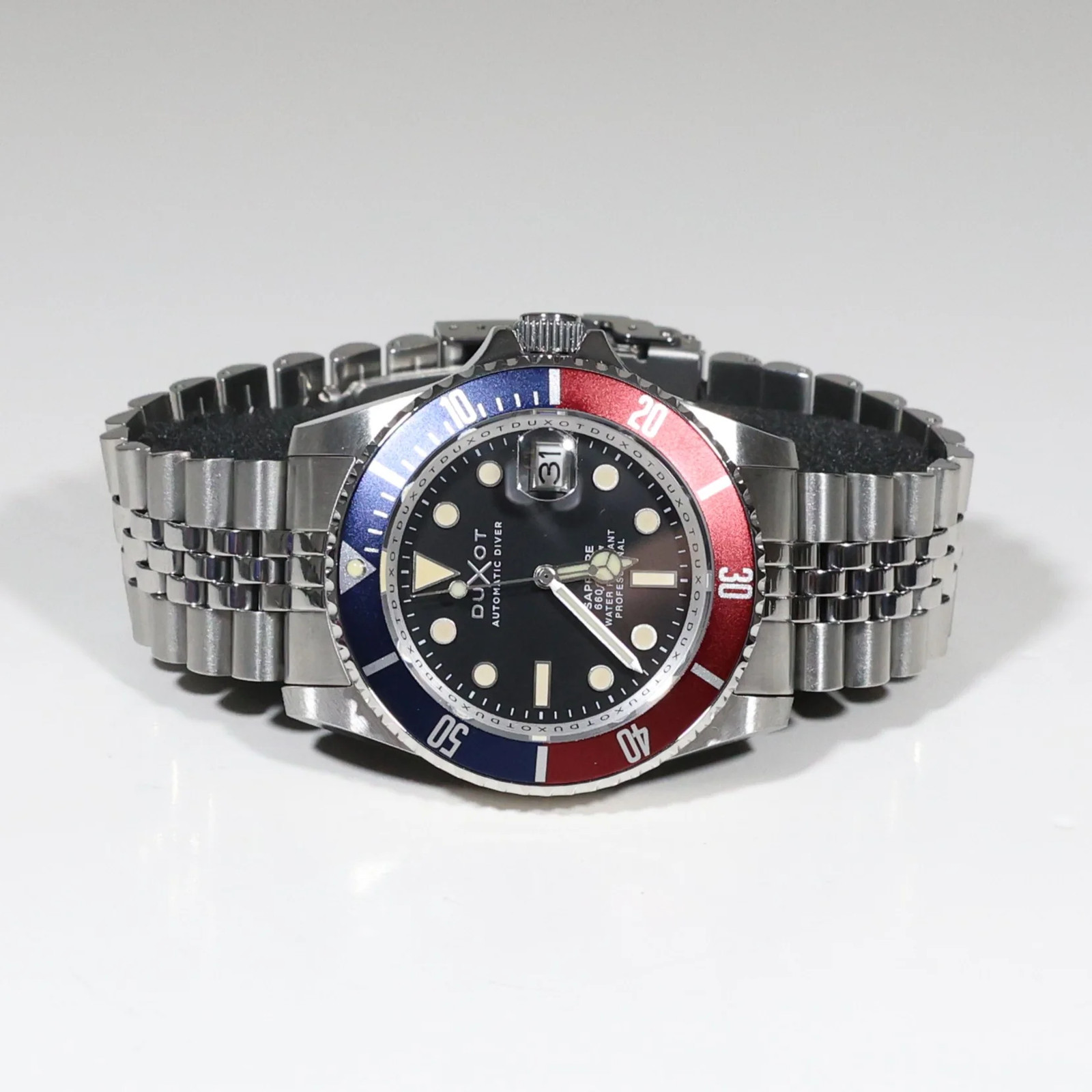 Duxot Atlanctica Men’s Stainless Steel Automatic Watch DX-2057-11