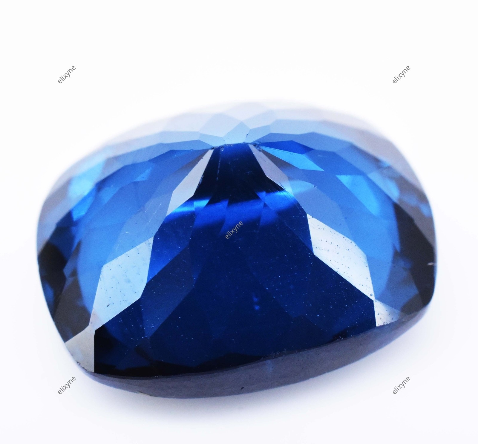 D’ Block Natural Tanzanite 21.25 Ct Blue Cushion Cut Certified Loose Gemstone