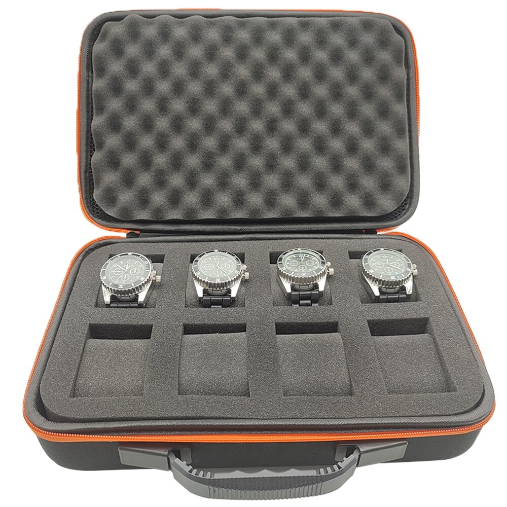 8Slot Watch Box Storage Bag Wristwatch Case Travel Smart Watches Boxes Men Gift
