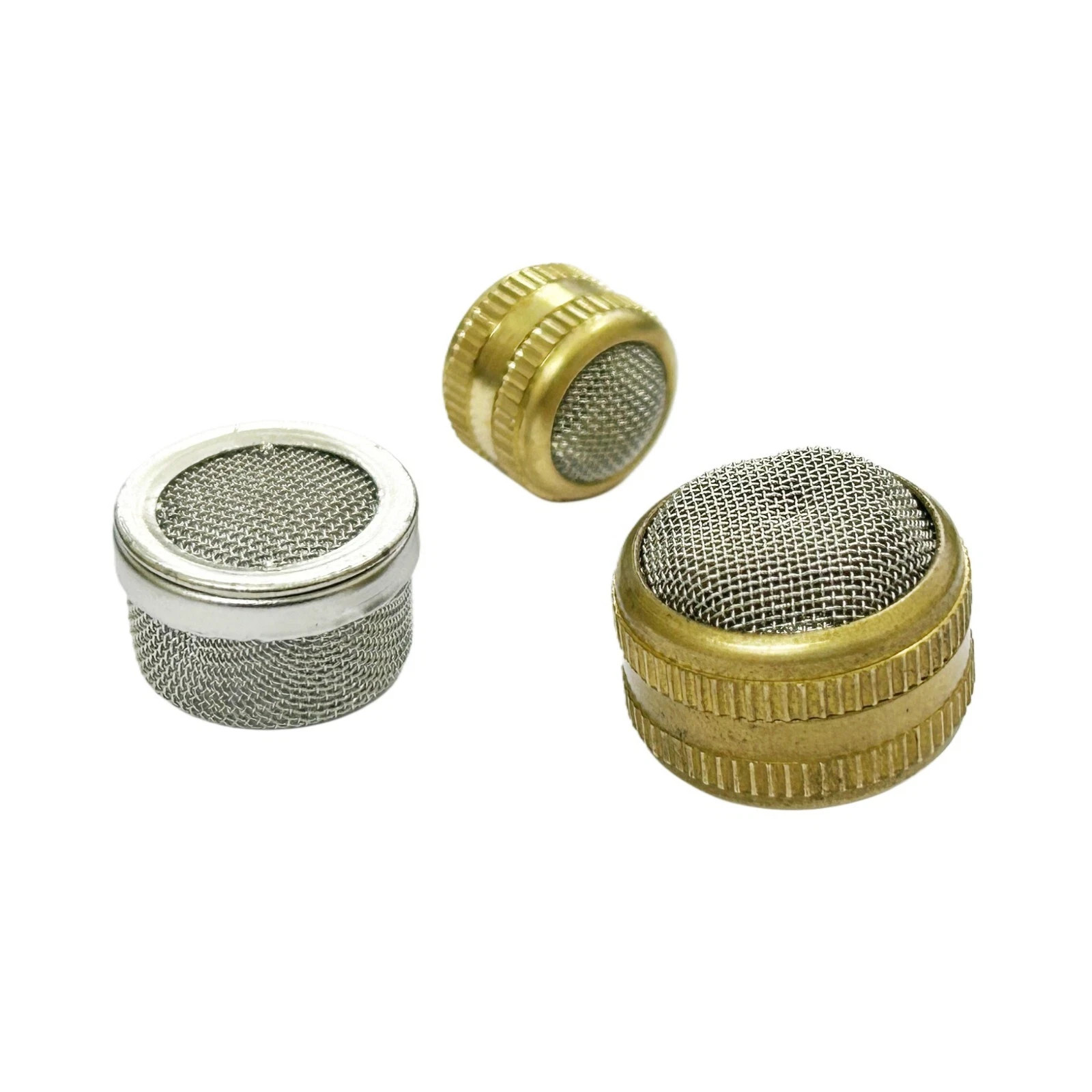 9pc Brass & Steel Ultrasonic Cleaning Mesh Screw Basket Watch Tool 16,25,20mm