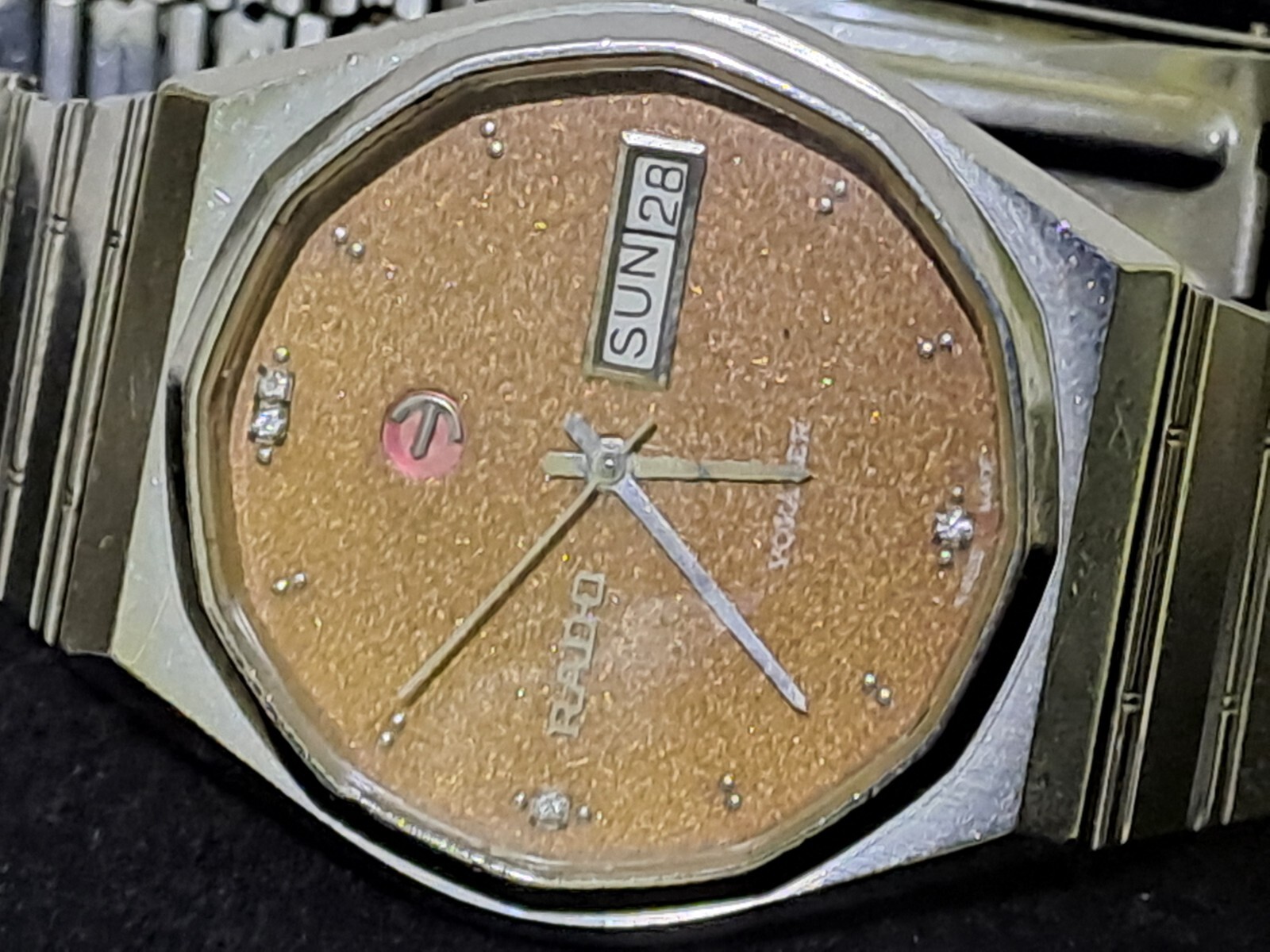 RADO VOYAGER 636.3424.4 DODECAGON ETA.2879 VTG AUTOMATIC SWISS MEN’S WATCH