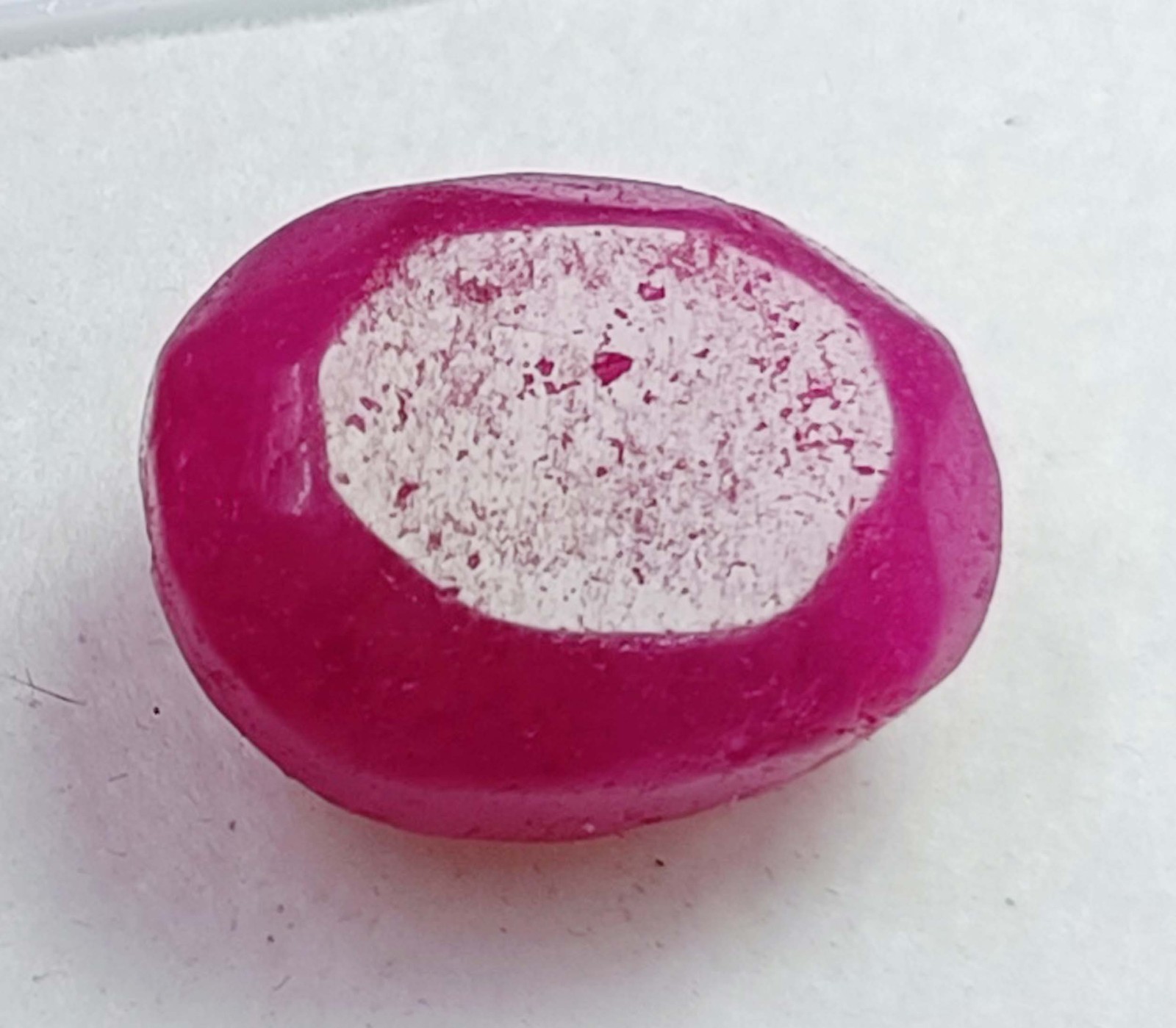 10.00 Ct Natural Pink Ruby Oval Cut IGL Certified Opaque Loose Gemstone 5DNA