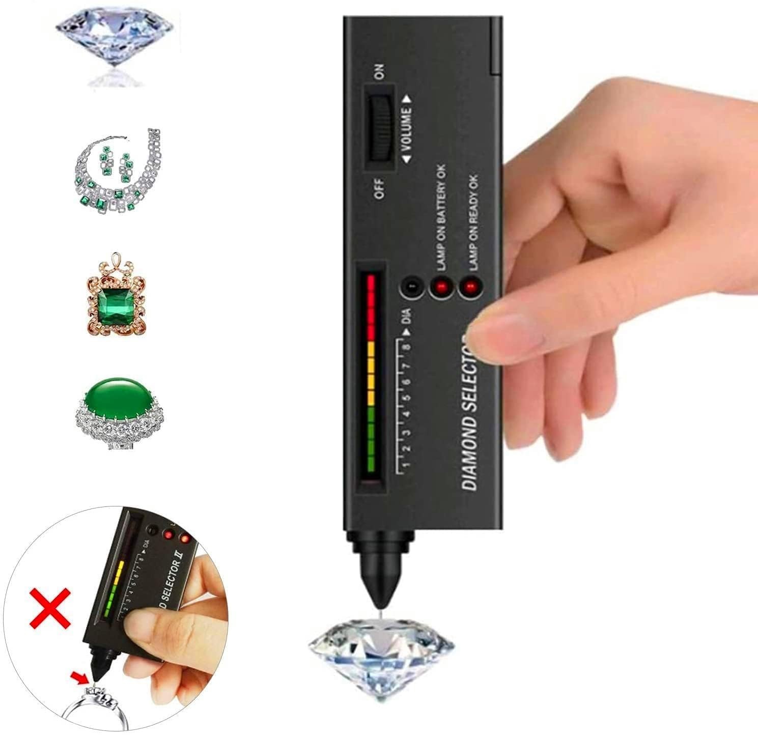 Accurate Gem Tester for Diamonds and Simulants – Operational Guide Included