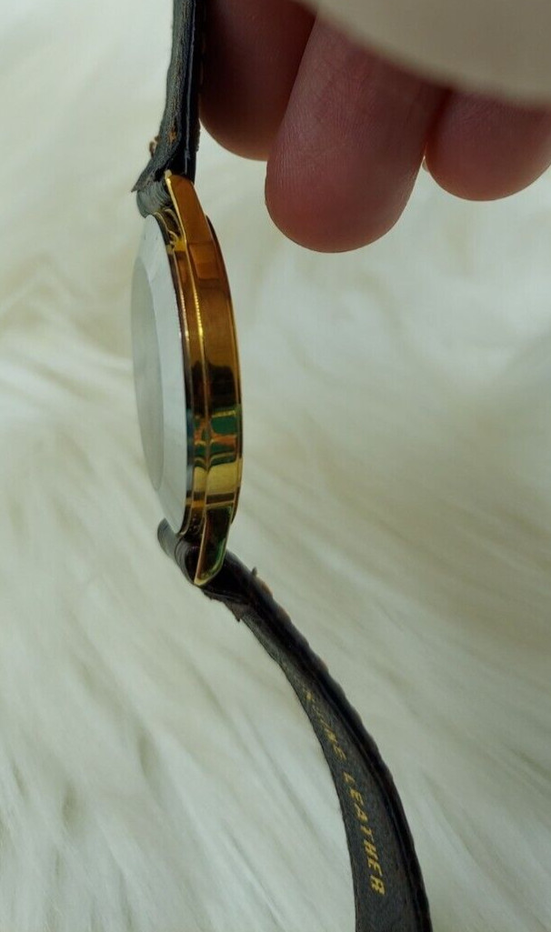 VINTAGE 1980’S R.W. FROOKIE THE GOOD FOR YOU COOKIE GOLD TONE WATCH~UNTESTED