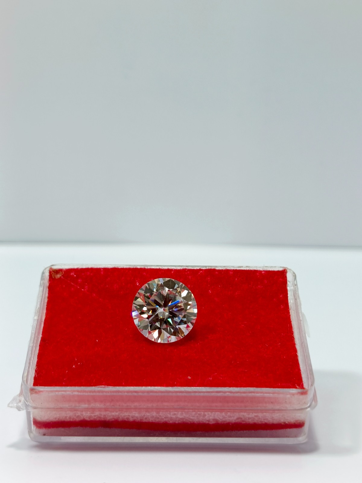 5 Ct Natural White Diamond Round Cut 11.50 mm VVS1 D Grade GDGL Certified C84