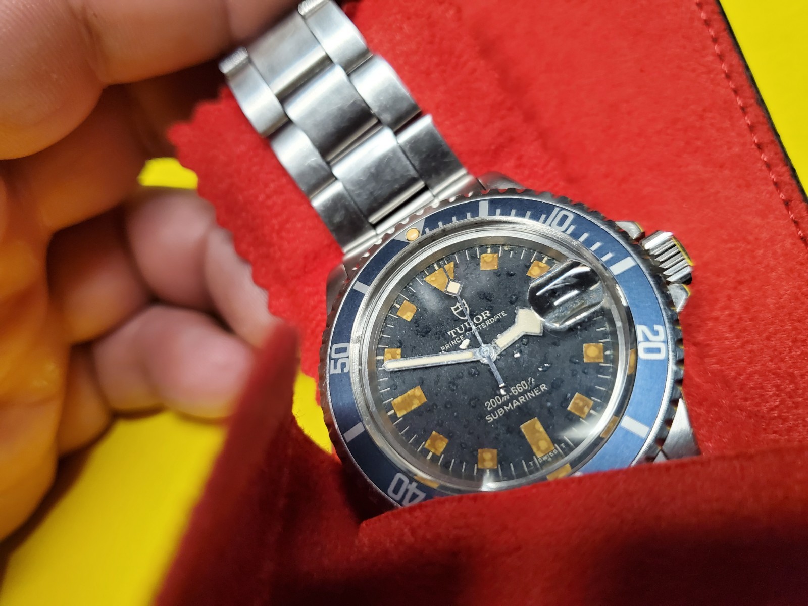 TUDOR Submariner 9411/0 Swiss Automatic Watch 39mm Snowflake Cal. ETA2784