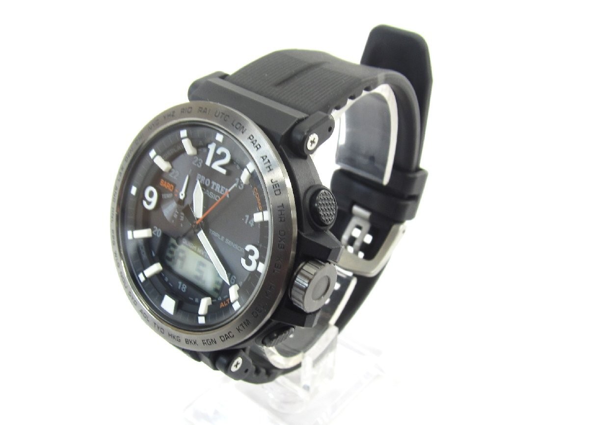 Casio PRO TREK 6611Y Watch Timepiece Outdoor Wristwatch Authentic Timepiece