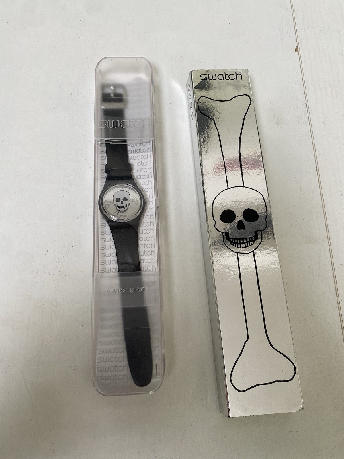 Swatch Watch “You Stop You Die” Limited Edition Number #17 Used