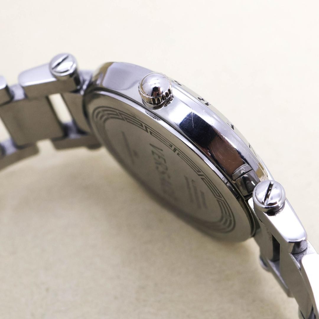 VERSACE Medusa Date Mens Watch Black 3064 Quartz Classic Luxury Edition
