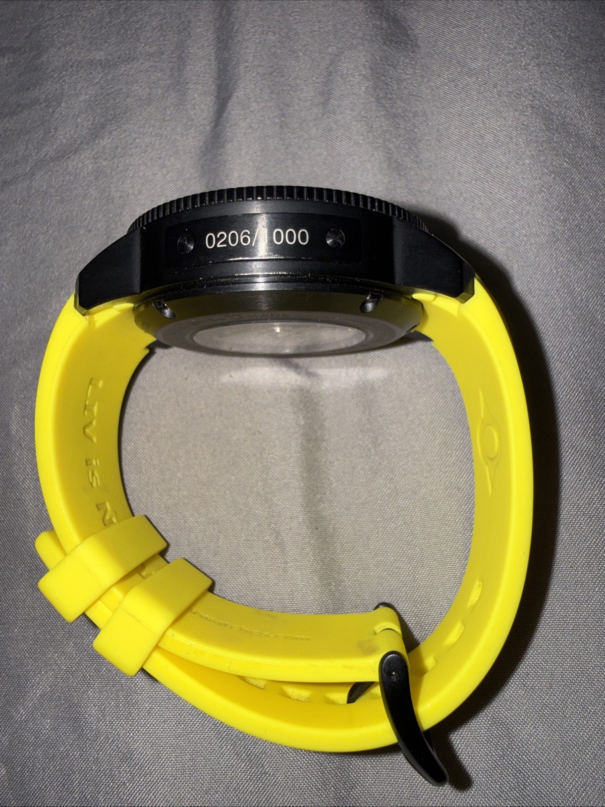 P-51 Big Pilot Ferocious Franki Yellow Watch No Box
