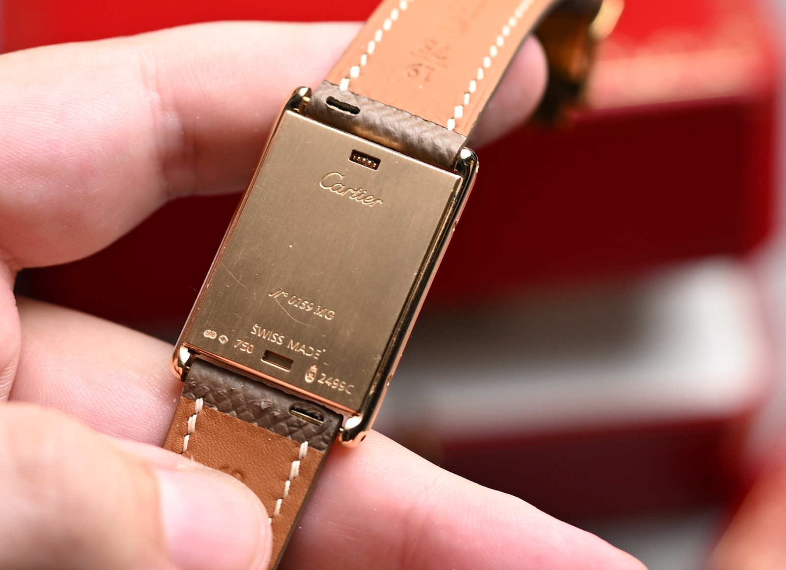 Cartier Tank Basculante CPCP 2499C