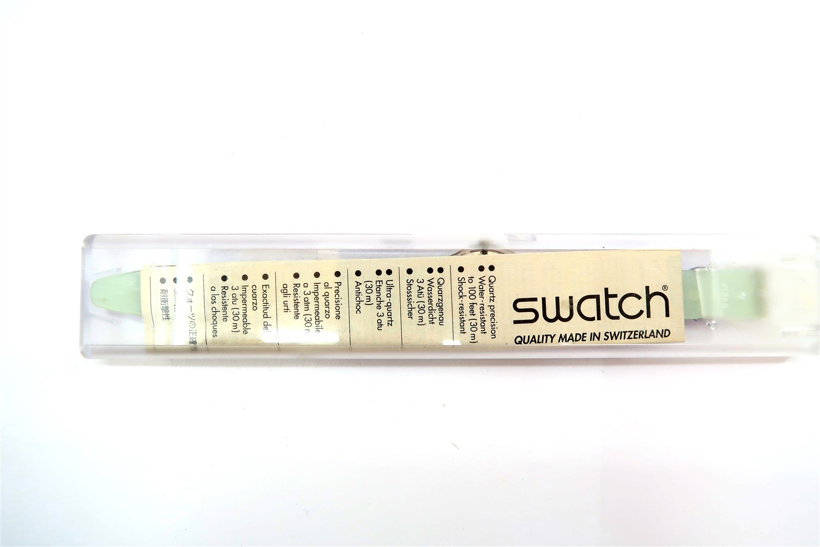 NEW Swatch Watch ORACOLO GZ151 NOS 1998 Gents Designed by Walter Wegmüller