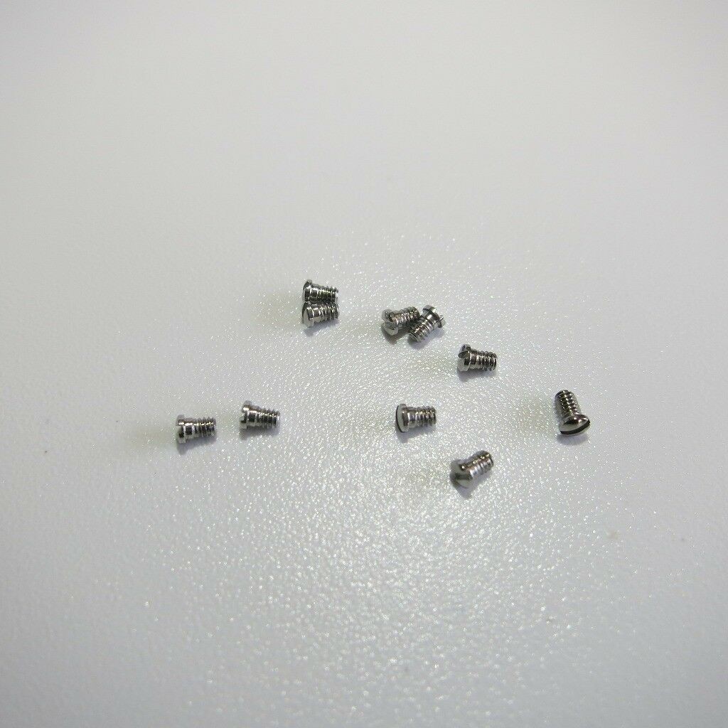 120Pcs Stainless Steel Watch Back Case Cover Screws Assortment Sizes Repair Part