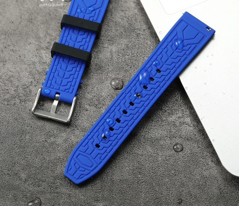 Silicone Watch Band Quick Release Sport Watch Strap 20mm 22mm 24mm