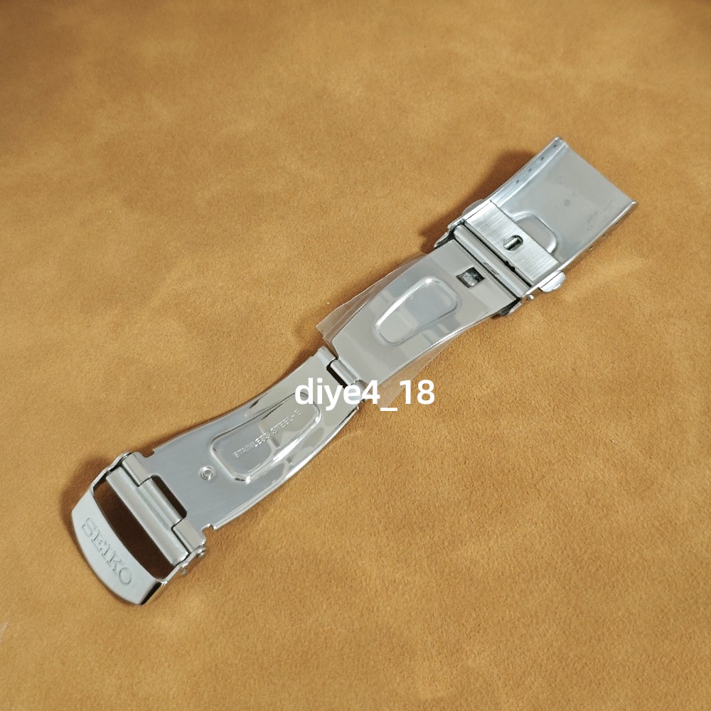Original 16mm 18mm 20mm Watch Buckle Stainless Steel Watch Band Clasp For Seiko