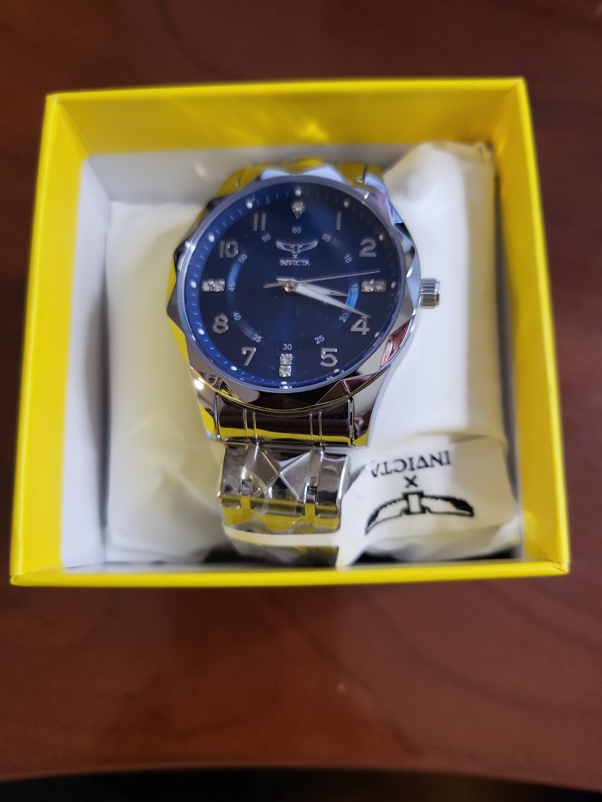 Invicta Specialty Men’s Watch – 41mm 69028 Stainless W/Blue Dial New!!