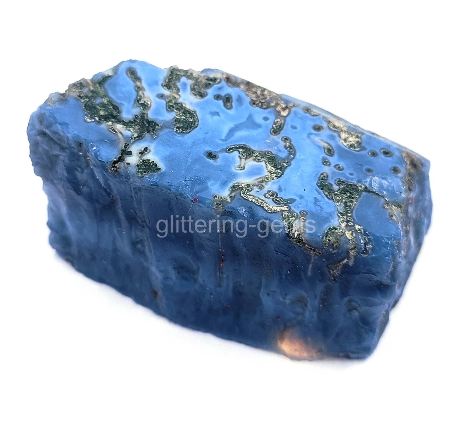Sky-Blue Opal 218.25 Ct Natural IGL Australia Uncut Rough Loose Gemstone 5MSE