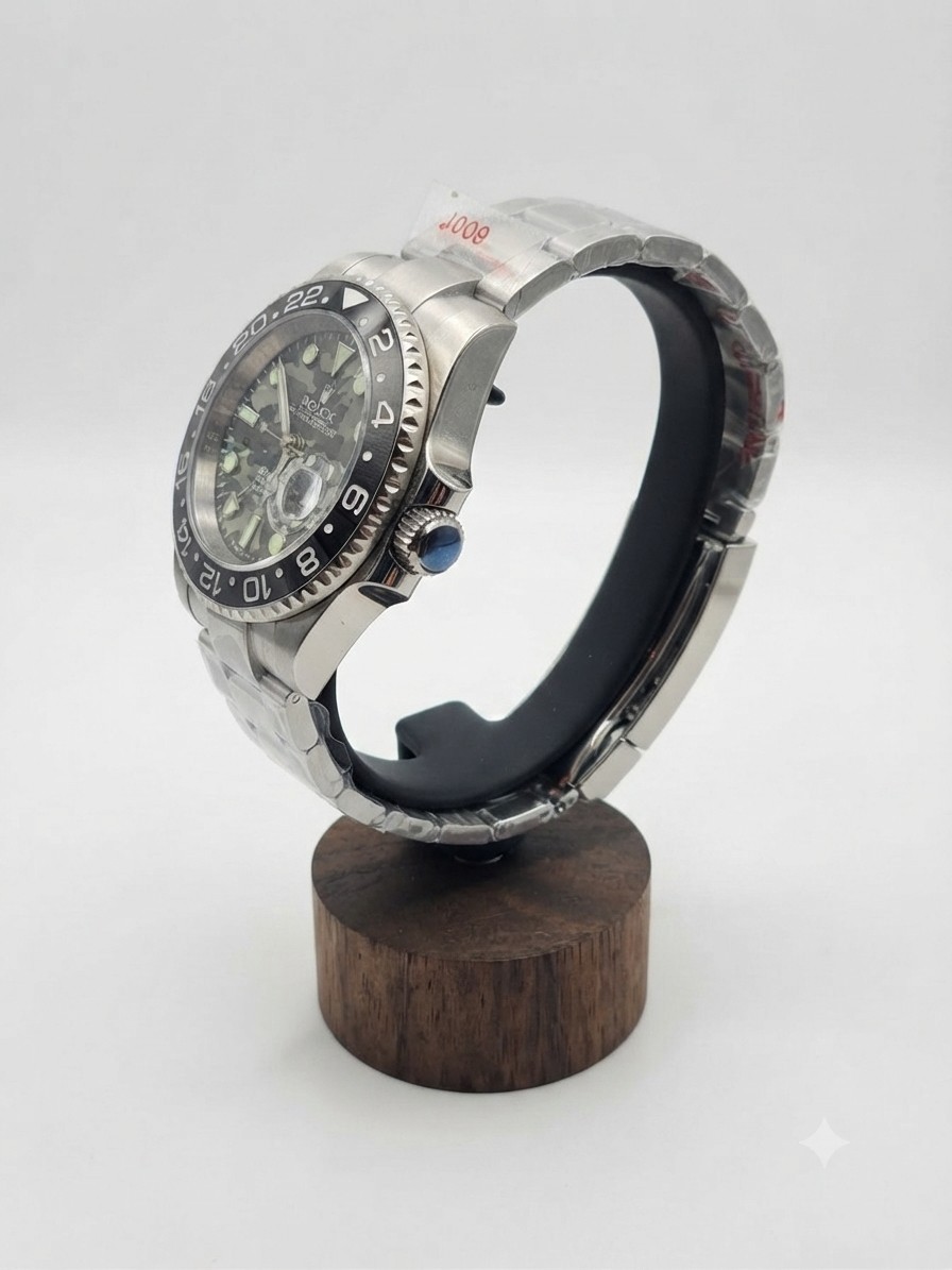 Relax Substitute 40mm Camo Bruce Wayne Automatic Watch – TMI NH35 – Custom Built
