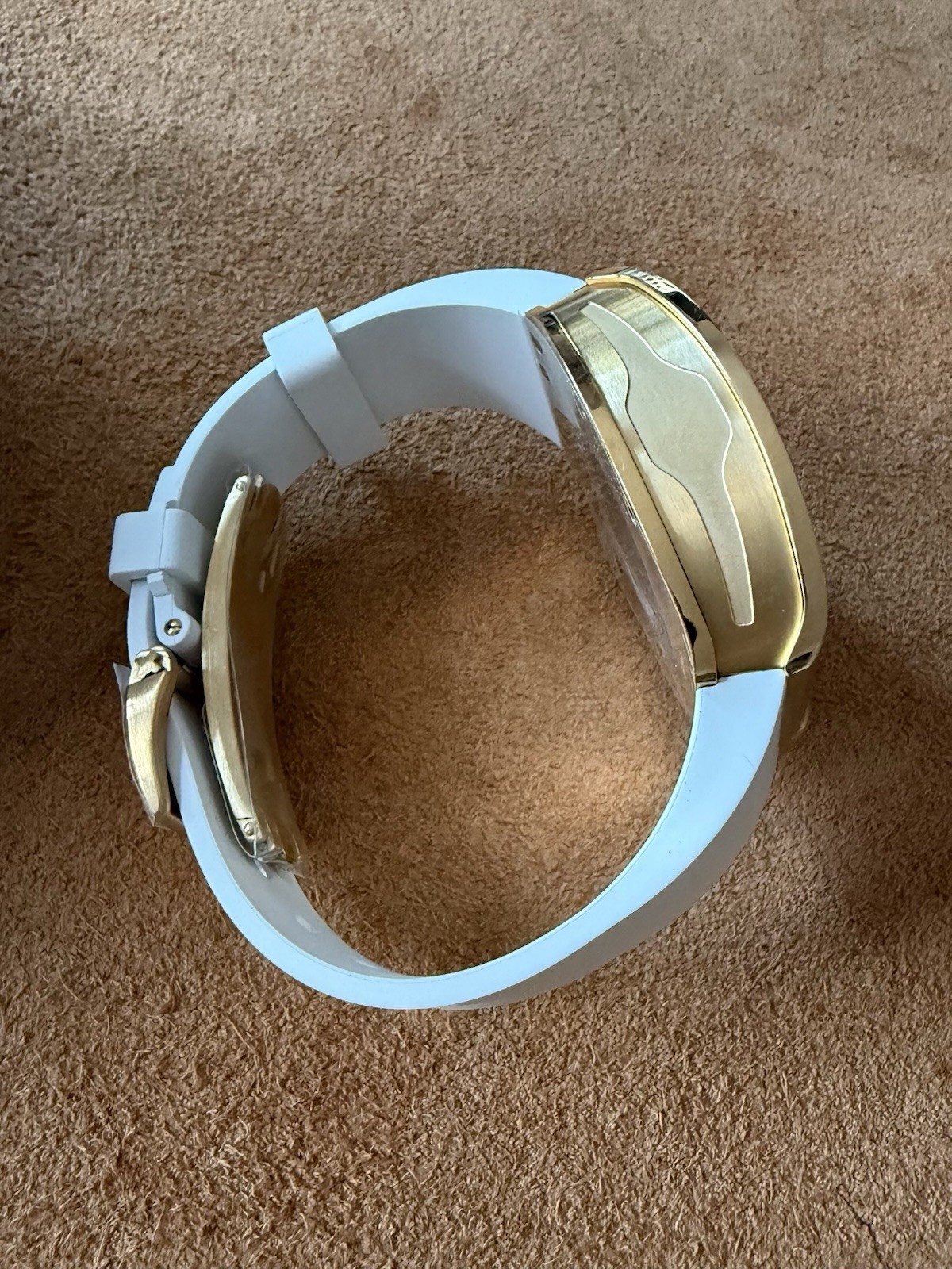 FROST NYC Evolution Auto Skeleton Sport Gold PVD| FRST-01-CY White $1500 Retail