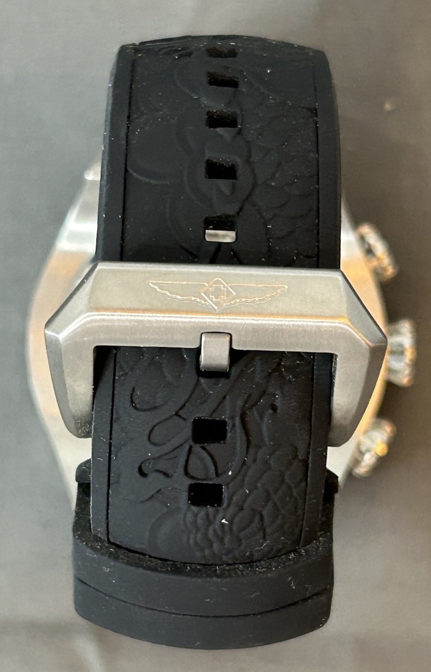 Invicta Bolt Zeus Koi Fish Chronograph Men’s Watch 28527 200M Steel Flame Fusion