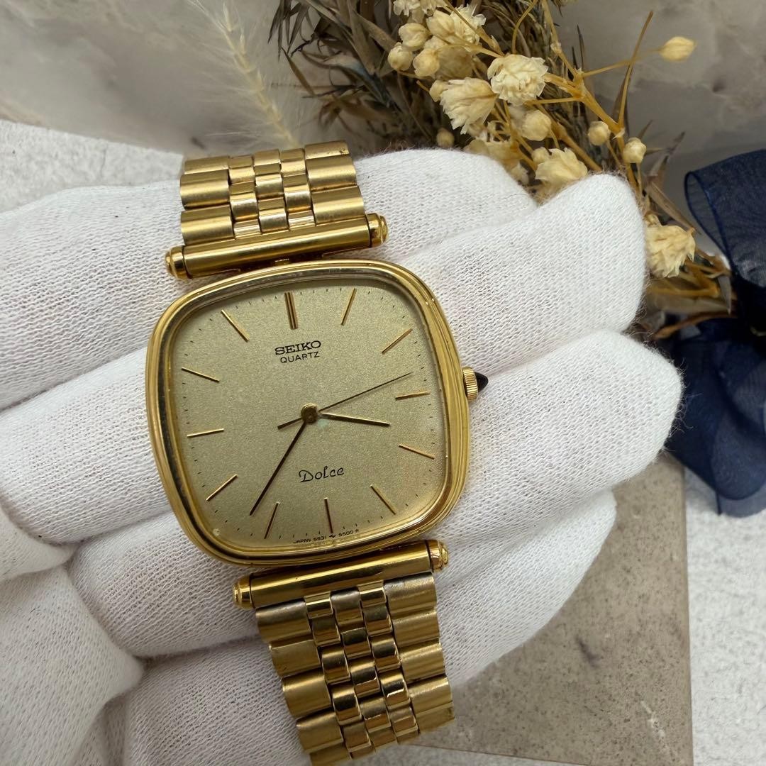 W.026 [Watch] SEIKO Dolce, with company name engraved, gift item, Tokyo Electric