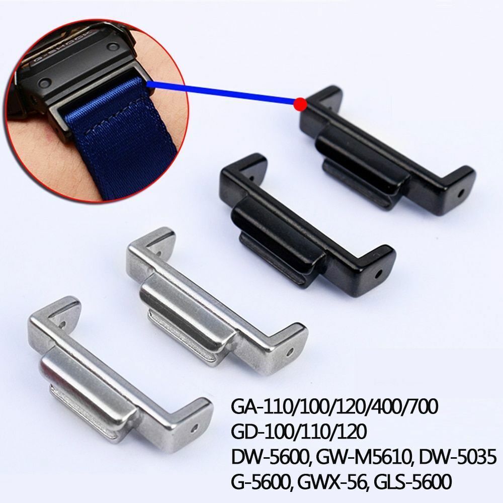 16 to 22mm kit For Casio GShock DW5600 GWM5610 DW6900 GW6900 Metal Band Adapter