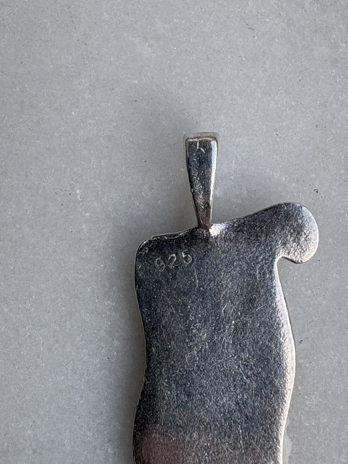 Vintage 925 Silver Messianic Seal Pendant Holy Land Grafted In Scroll Charm