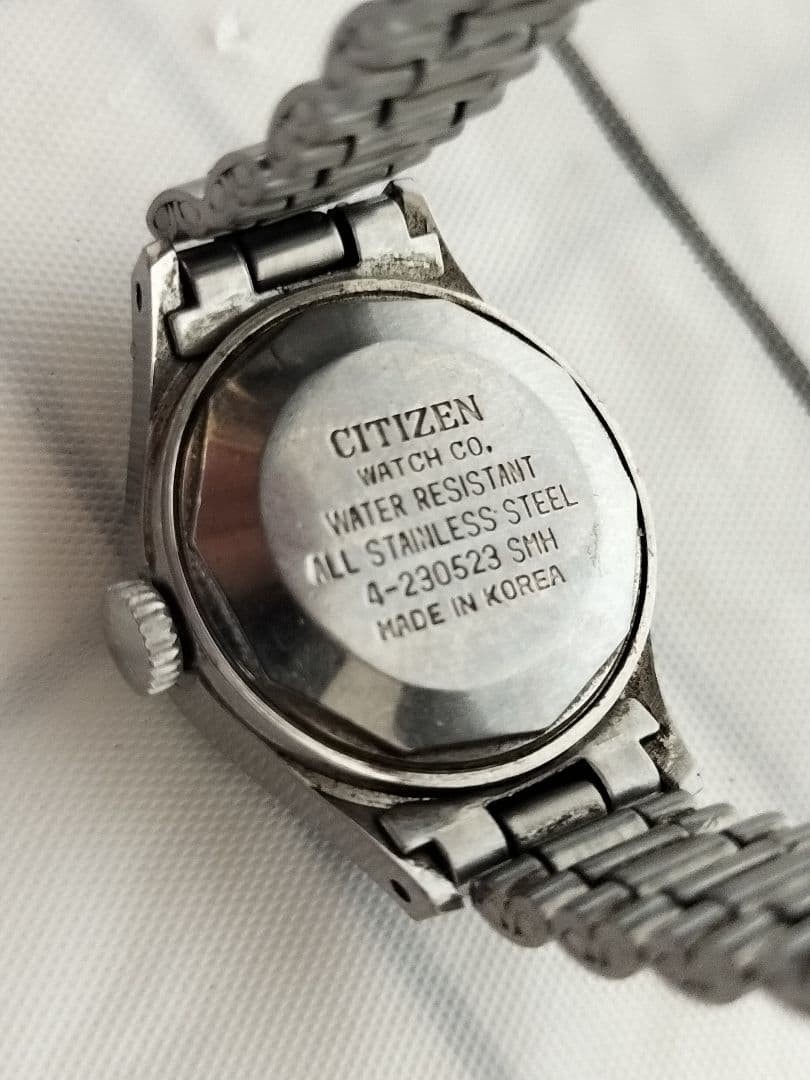 Working condition CITIZEN 4-230523 manual winding wristwatch