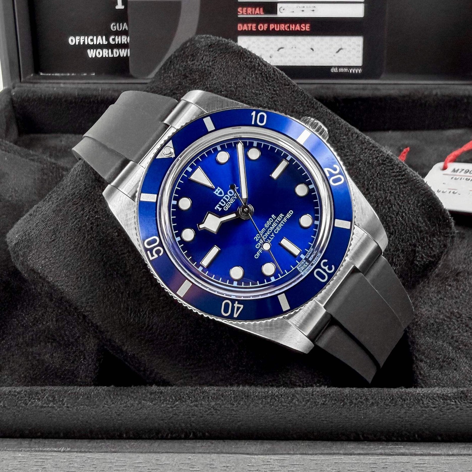 Tudor Black Bay 54 Blue Rubber – Unworn with Box and Papers 2026
