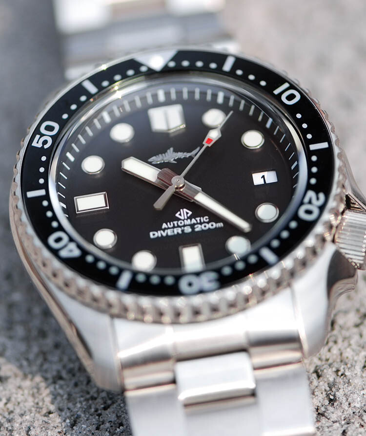 Heimdallr Sharkey SKX007 NH35A Automatic 200M Diver Watch 42mm 316L 660FT C3