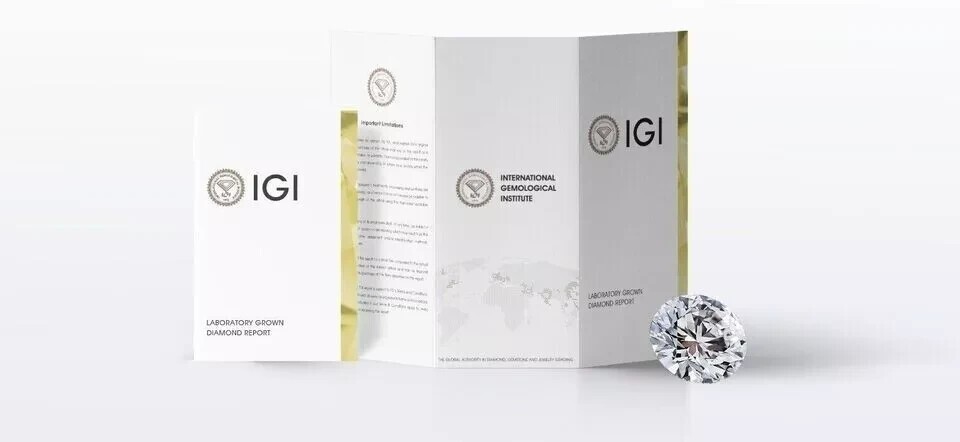 14K White Gold Lab Grown Diamond No Stone Statement Anniversary Solitaire Ring