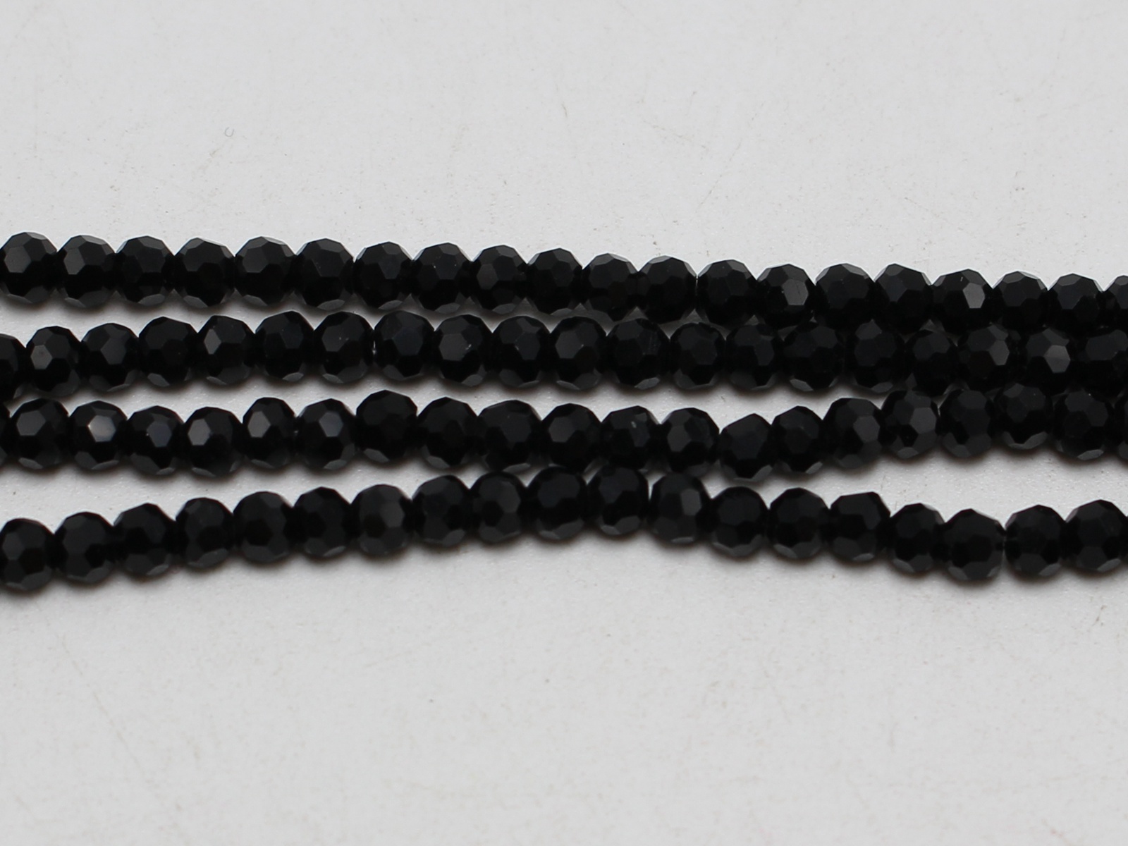 200 Pcs Crystal Glass 3mm Faceted Round Beads Color for Choice