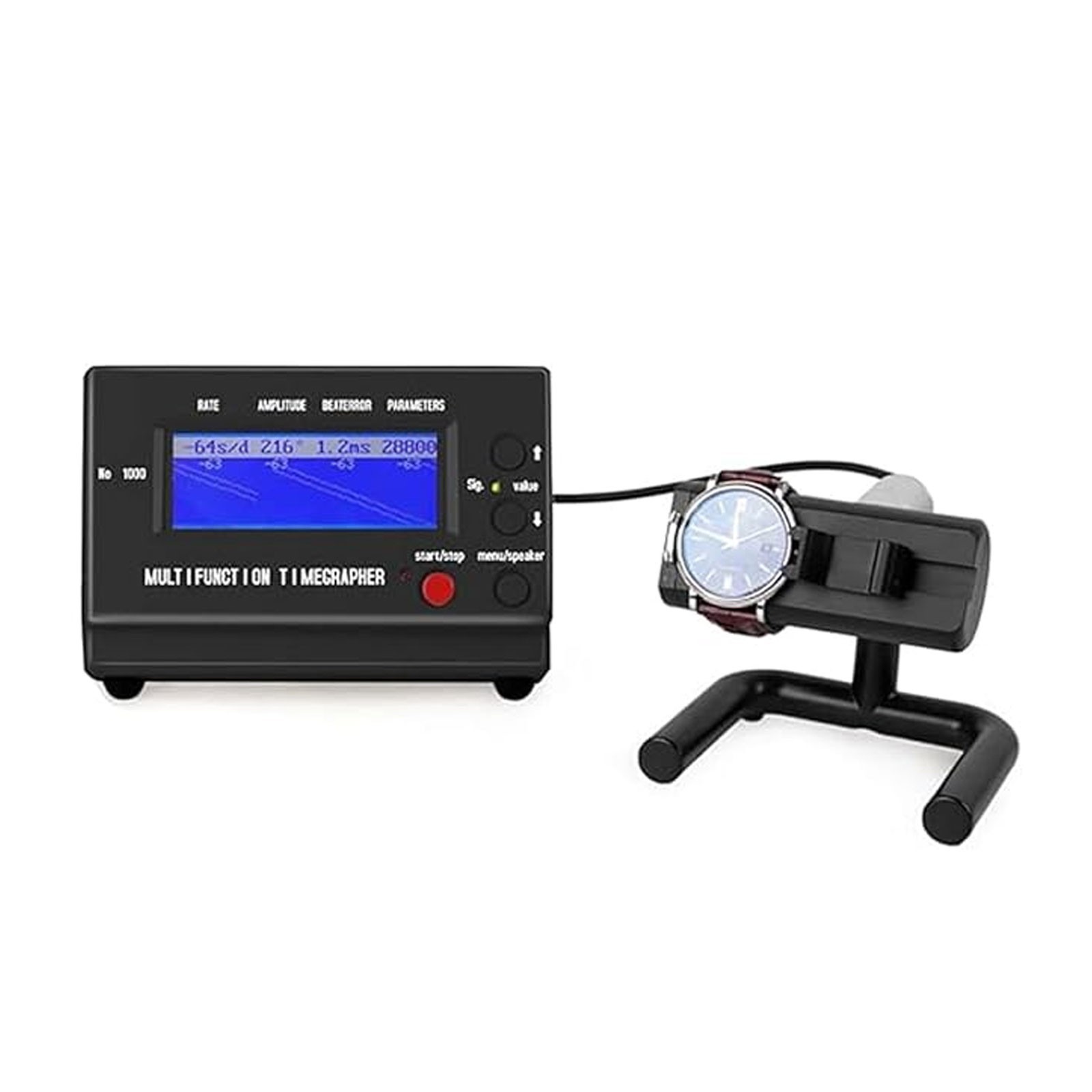 No.1000 Timing Timegrapher Accuracy Mechanical Watch Tester Calibrator aBNCrMT