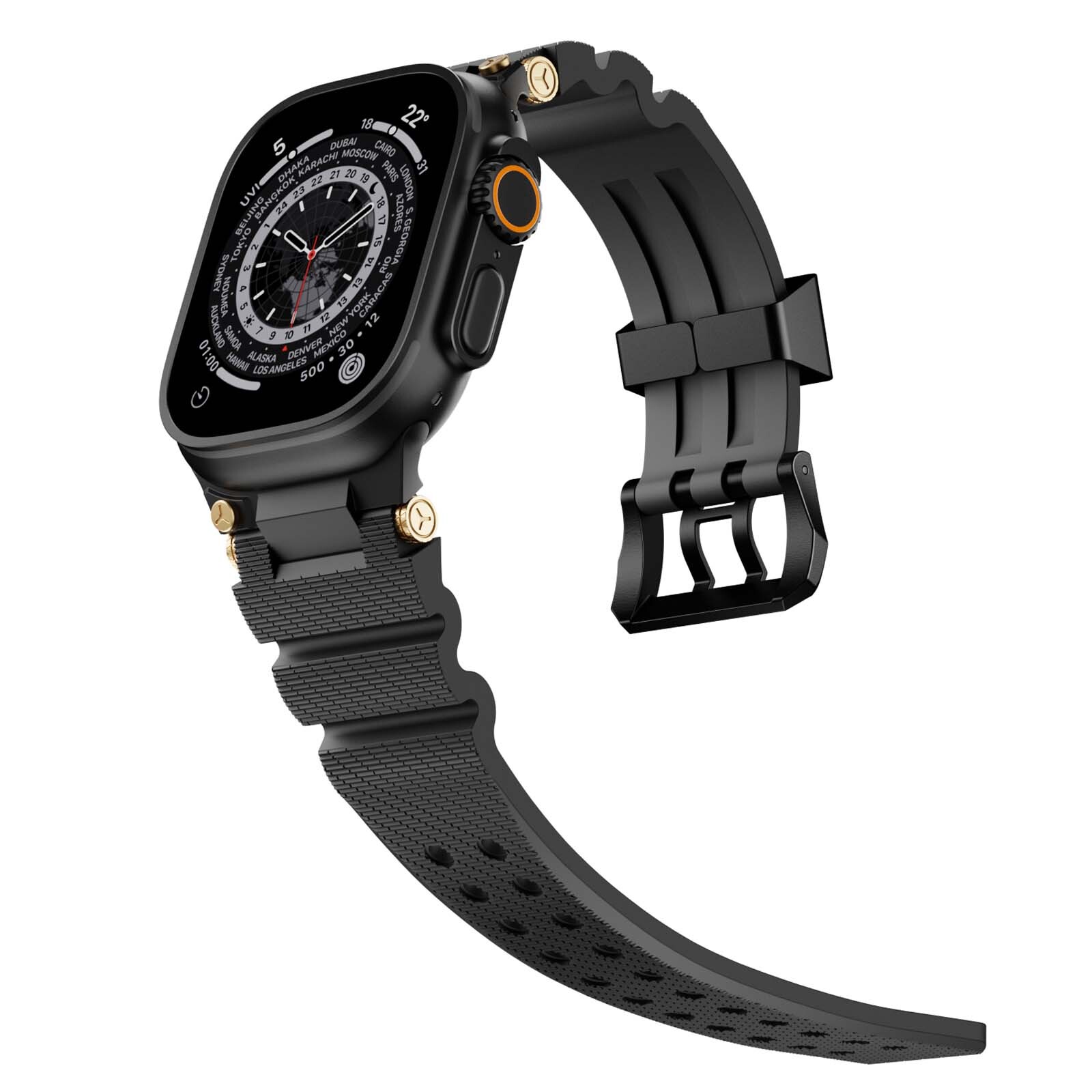 For Apple Watch Series Ultra2 10 9 8 7 6 42mm 45mm 46mm 49mm Silicone Sport Band