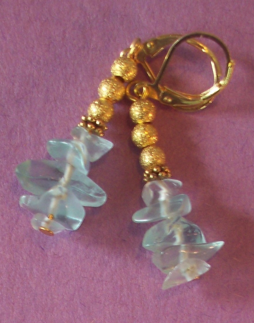 ROCK CANDY QUARTZ Lever back handcrafted YOU CHOOSE XGE